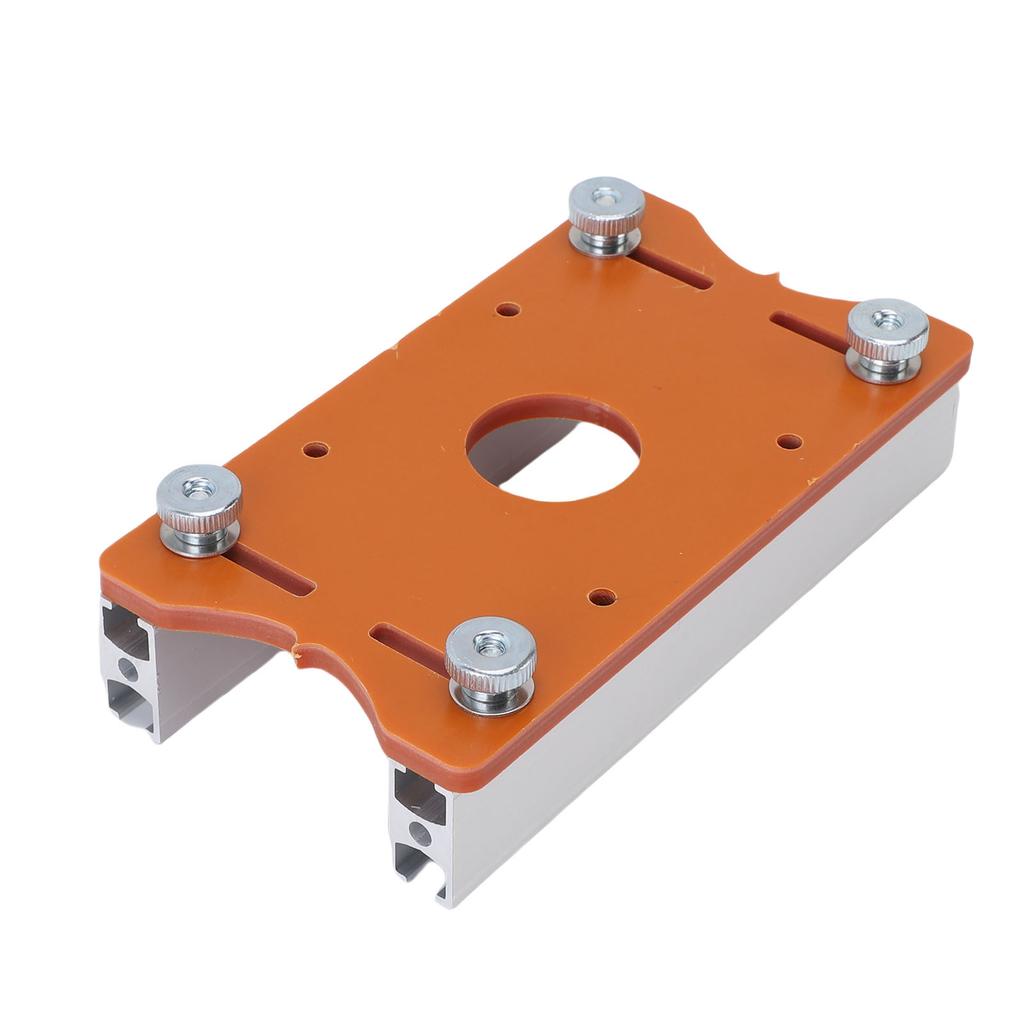 65mm Trimming Machine Slotted Bracket 0 to 5cm Wood Thickness Range 2 in 1 Slotted Base Fastening Bracket Accessory