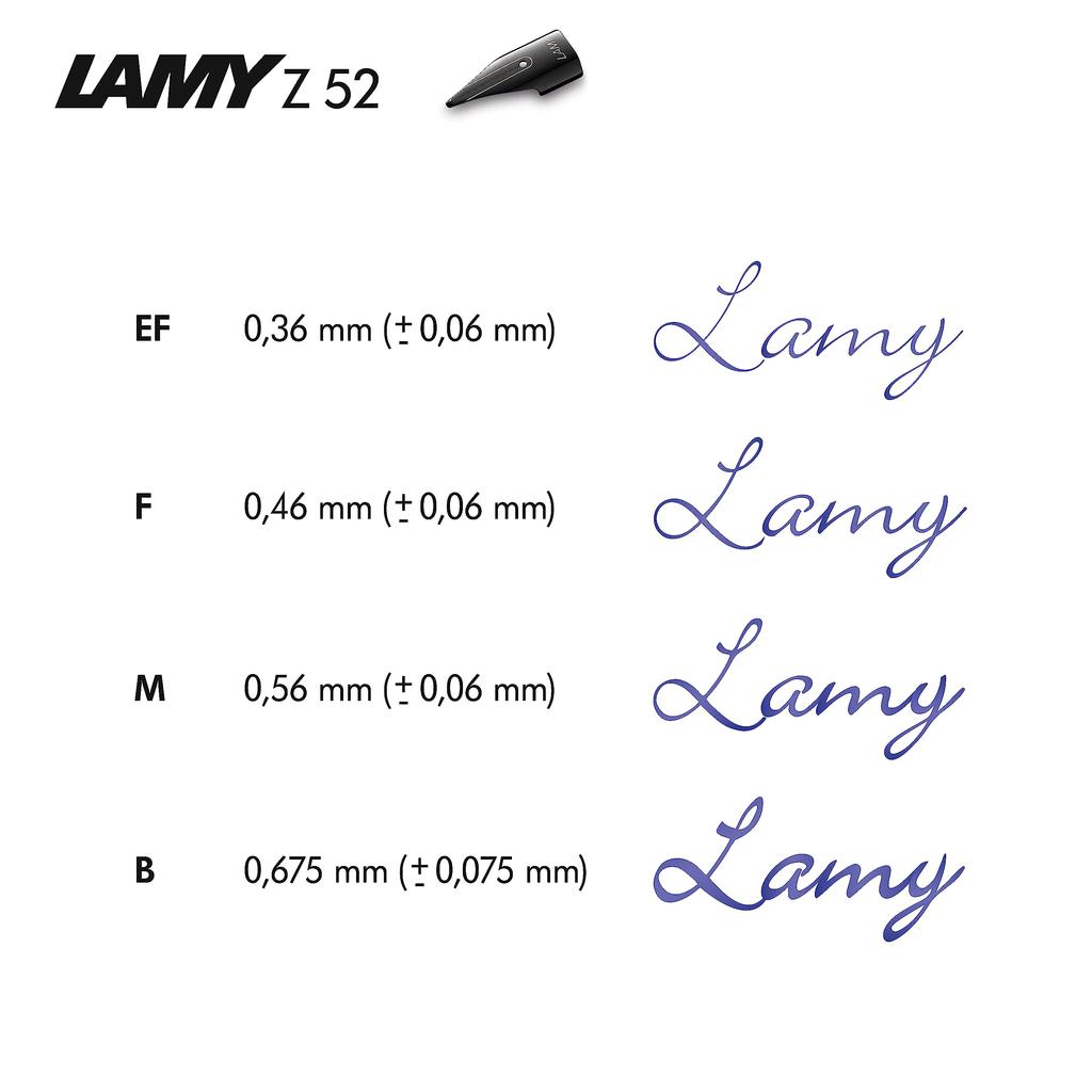 Lamy 1231311 LX Fountain Palladium Aluminum Pen,