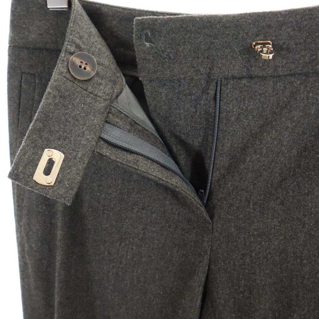 Unused Salvatore Ferragamo Made In Italy Wool Blend Slacks Pants Tagged Women Used
