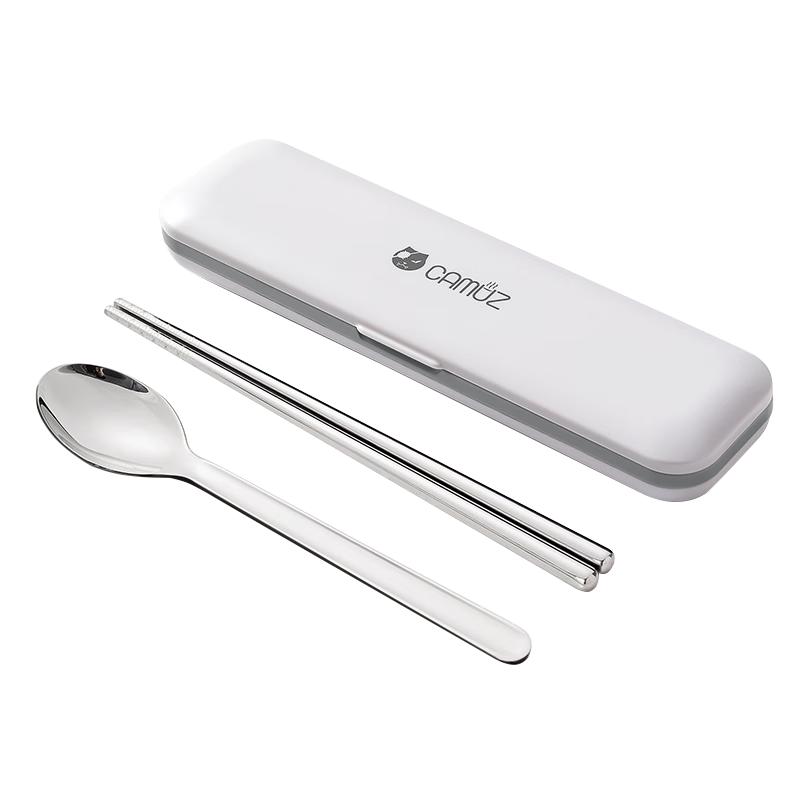 CAMUZ 316 Stainless Steel Portable Chopsticks & Spoon Set