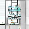 1 Bathroom Rust-proof Hanging Shower Rack, 3 Layers of Adjustable Storage Rack, Nail Free Installation, Bathroom Rack, for Stori