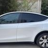 Tesla Model Y Naklejka Dekoracyjna Odporna na Zarysowania z Włókna Węglowego na Klamkę Drzwi