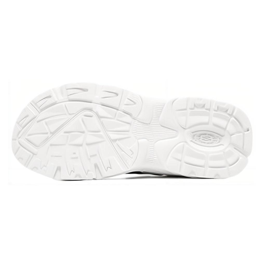 Skechers Sandali Moda Mecha Versatili Sandali da Spiaggia Sandali da Uomo Bianco Nero 894065-WBK