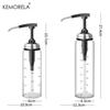 Glass Oil Bottle Cooking Seasoning Sauce Bottle Home Salad Dressing Press Squeeze Bottle Replaceable Washable Refillable