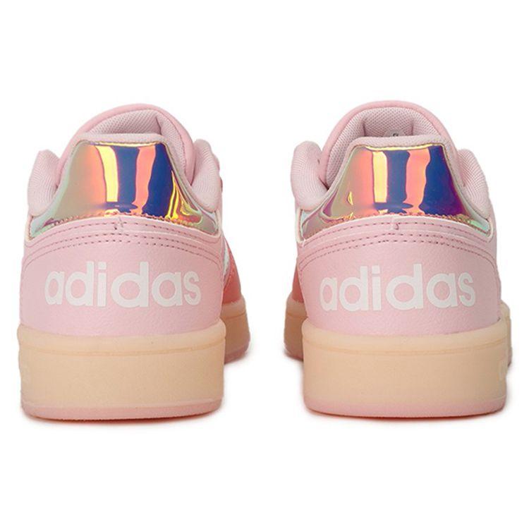Adidas Neo Hoops 2.0 Synthetic Leather Comfortable Lightweight Shock Absorption Non-Slip Wear-Resistant Low-Top Retro Basketball Shoes H02712