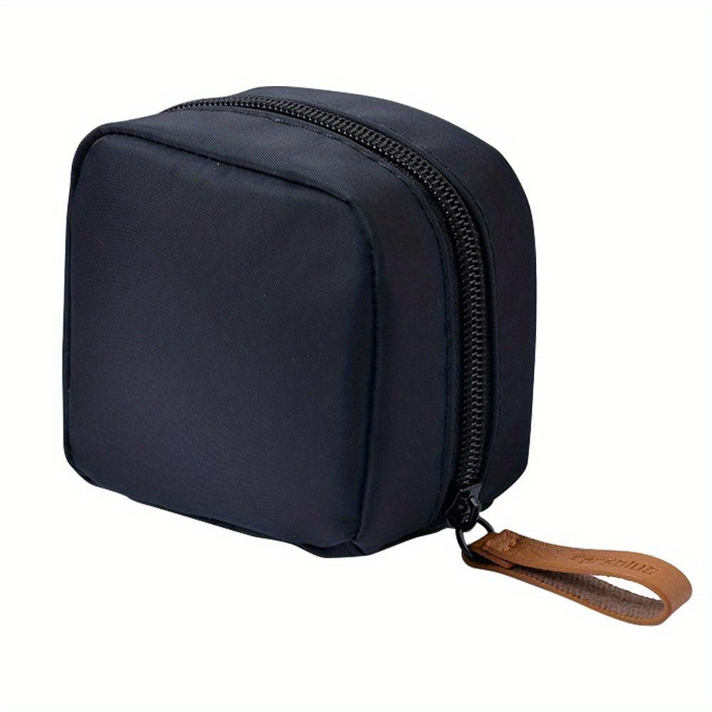 Portable Multi-Purpose Small Cosmetic Bag Mouth Red Bag Sanitary Cotton Storage Bag