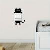 1pc Removable Wallpaper Peel and Stick Decal Cute Cat Wall Sticker Vinyl Self-Adhesive For Bedroom and Living Room Switch Decal Home Decoration