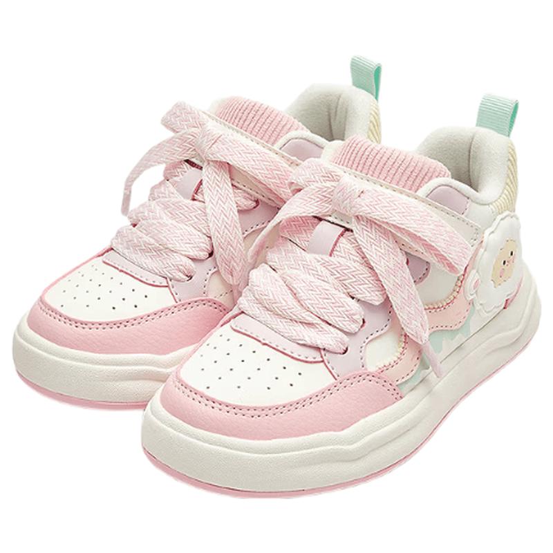 Balabala Girls Winter Fleece-Lined Casual Sneakers 30