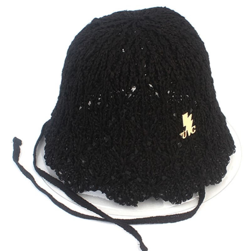 

Universal chemistry Summer String Black Bonnet Hat FREE