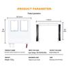 110V/220V Bathroom Mirror Touch Control LED Strip with Dual Key Defogging Module