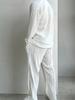 Men's 2025 Summer Commute Suit: Casual Button Shirt & Long Pants Set