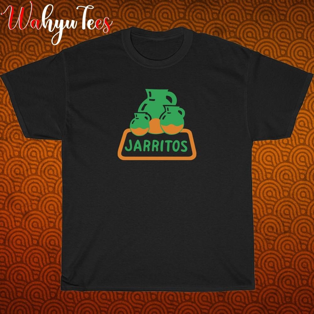 

New! Jarritos Logo Black Navy White Size S-5XL Unisex T-Shirt 2XL