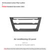 For BMW X5 F15 X6 F16 Make of Alcantara Auto Center Console Air Condition CD Panel Trim  Sticker Car Interior Decor Accessories