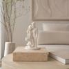 3D-gedruckter Brautpaar-Hochzeitstortenaufsatz, Elegante Paar-Skulptur für die Heimdekoration, Romantisches Brautparty-Geschenk, Paar