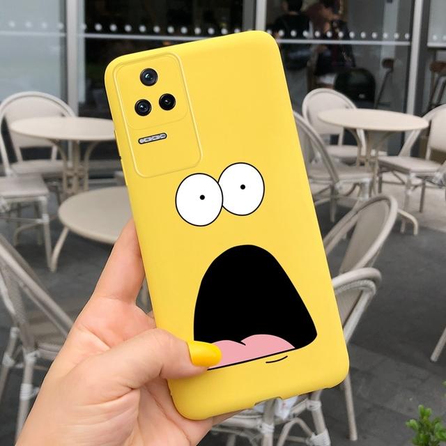 Per Xiaomi Poco F4 Custodia Cute Alien Cartoon Cover morbida in silicone TPU Custodia per telefono per Xiaomi Poco F4 GT PocoF4 Capa antiurto Coque