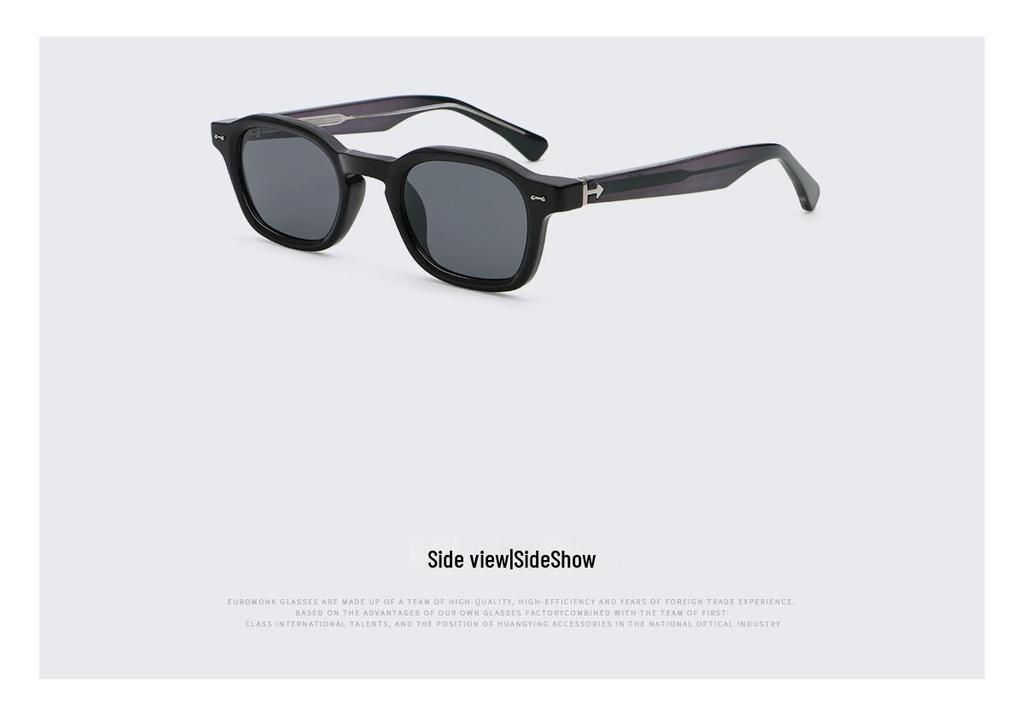 European and American Style Personalized Propionate Sunglasses