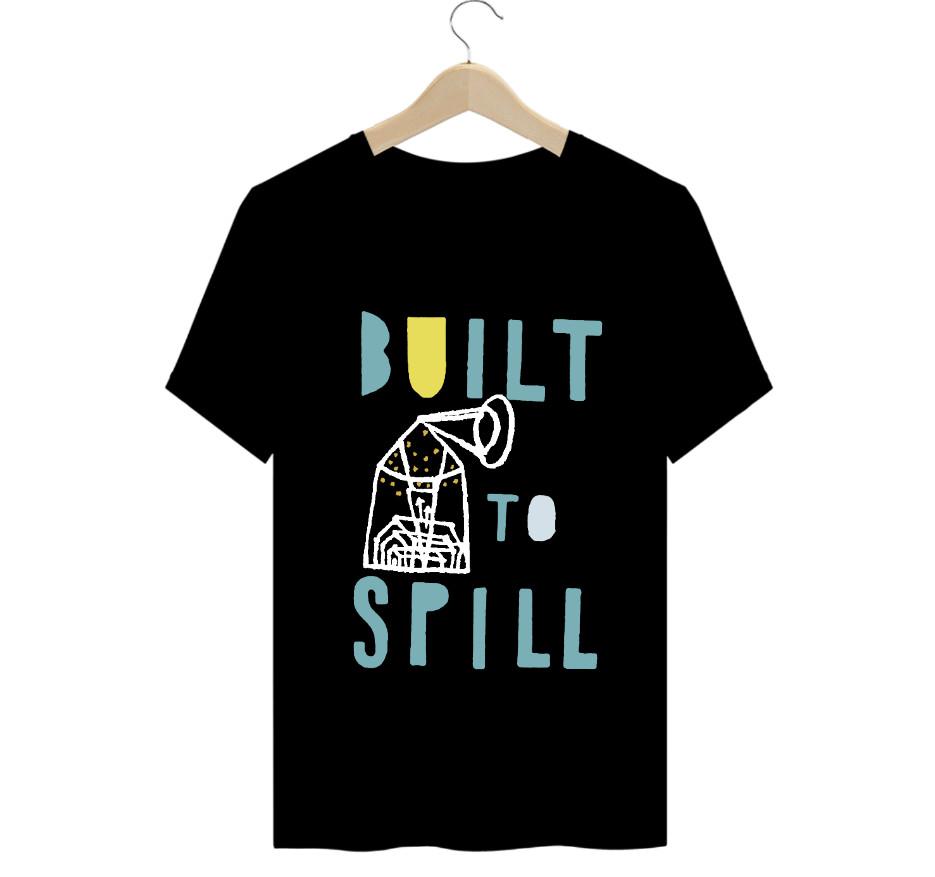 Vtg Built To Spill Band Music Tour Cotton Black Full Size Unisex Shirt CM017 Unisex T-Shirt XXXL