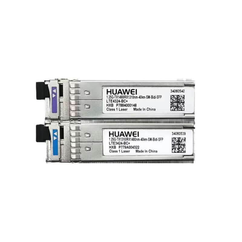 Huawei 40km Gigabit BIDI eSFP Optical Transceiver Module Pair