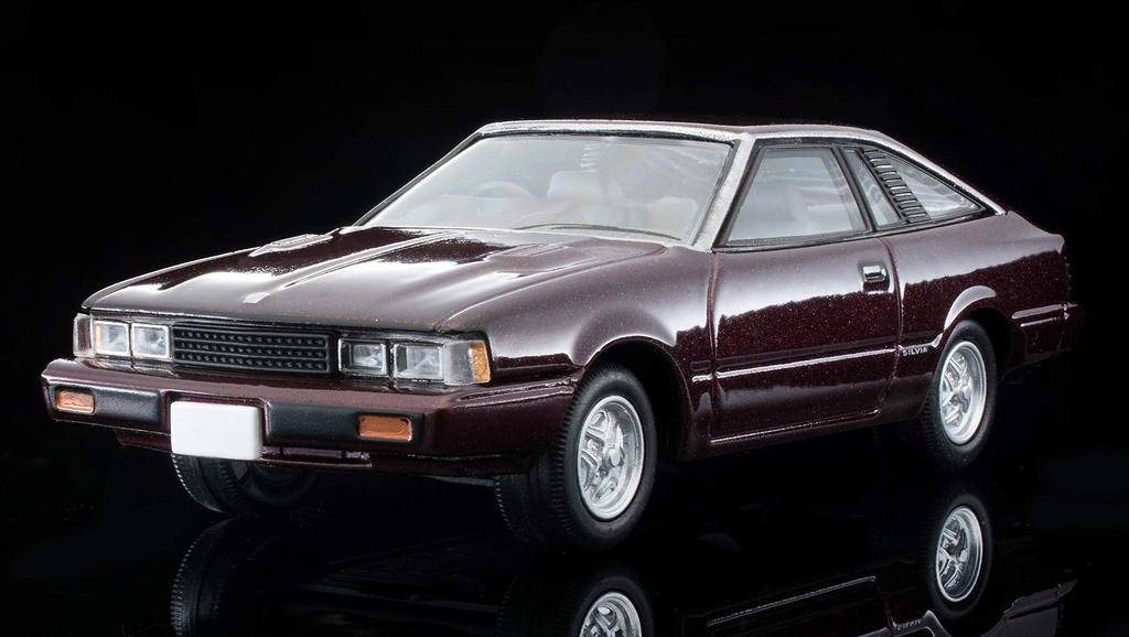 Tomica Limited Vintage Neo Scale Nissan Silvia Hatchback Turbo 1981 Maroon Finished Model 314127 1/64 LV-N210b ZSE-X