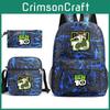 Children Ben 10 Backpack Cartoon Design Canvas School Bag Student Traveling