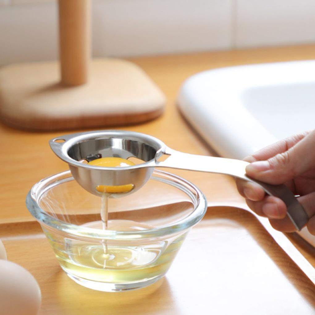 Stainless Steel Egg Separator Baking Egg White Yolk Filter