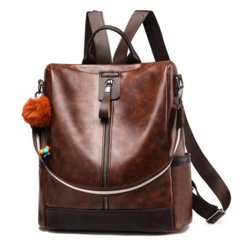New Oxford cloth backpack female student backpack versatile portable shoulder bag schoolbag