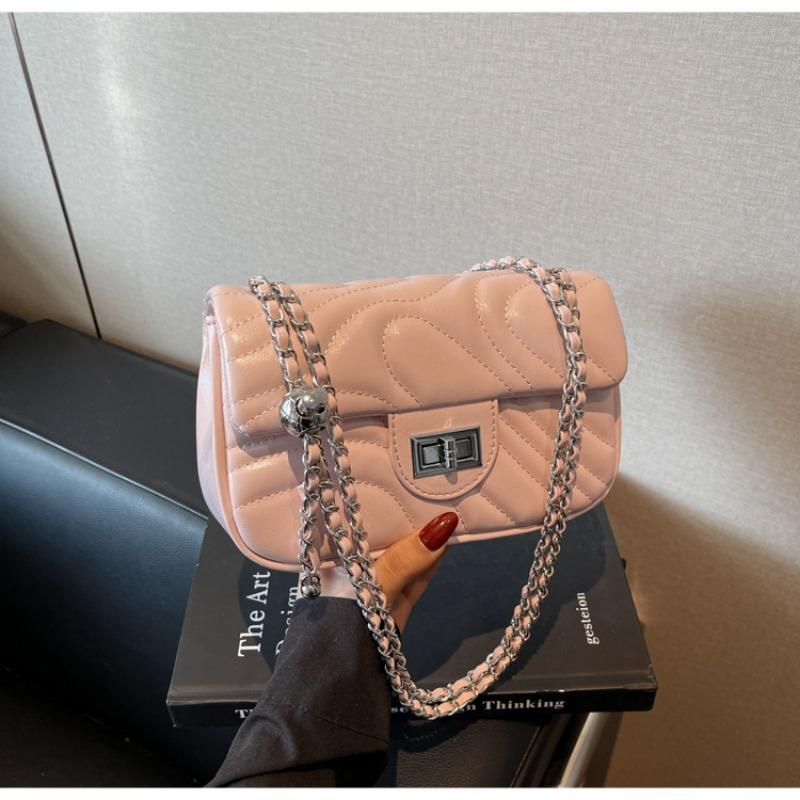 Premium small bag, new summer versatile chain, shoulder messenger bag, small square bag.