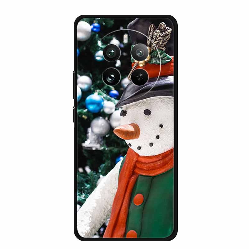 2024 Christmas Phone Cases For Realme 12 Pro Plus Case Soft TPU Silicone For Realme 12 Pro Cover Bumper Funda 12Pro Pro+ 5G Case