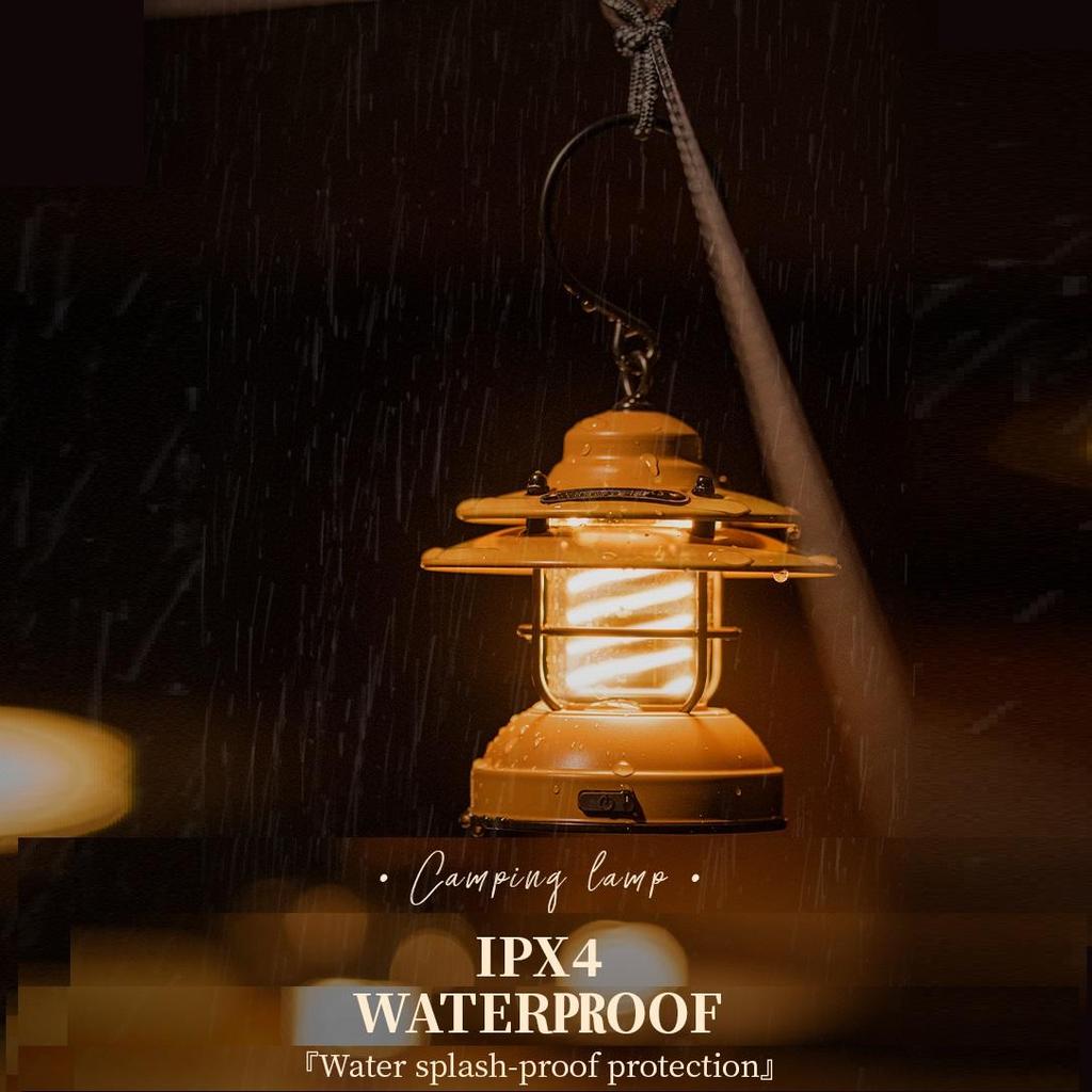 LED USB Desk Lamp Outdoor Emergency Flashlight Rechargeable Metal Vintage Hanging Camping Lamp Hanging Tent Lamp horse lantern