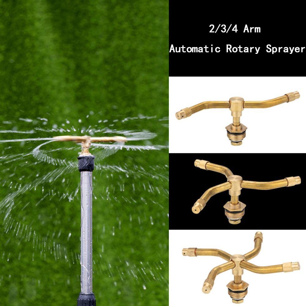 

Forest Watering Nozzle Spray Nozzle Automatic Rotary Sprayer Sprinkler Head Garden Irrigation Head 3 Arm