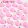 10/30/50Pcs 3.5Cm Stereo Peach Bum Ornament Mobile Phone Decoration Accessories Toy Fun Butt Mochi Squeeze Toys