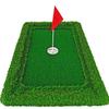 Golf Treningsutstyr Flaggstangholder For Puttinghull Kopp Solid Rustfritt Stål Treningsgolfkopp Lite Rødt Flagg Golfutstyr