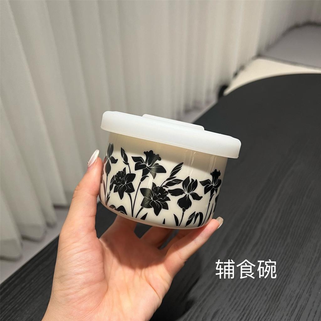 Wind Reis Schüssel Blume Geschirr Haushalt Keramik Gemüse Teller Suppen Nudel Schüssel Für Eine Person Kreatives Geschirr Set