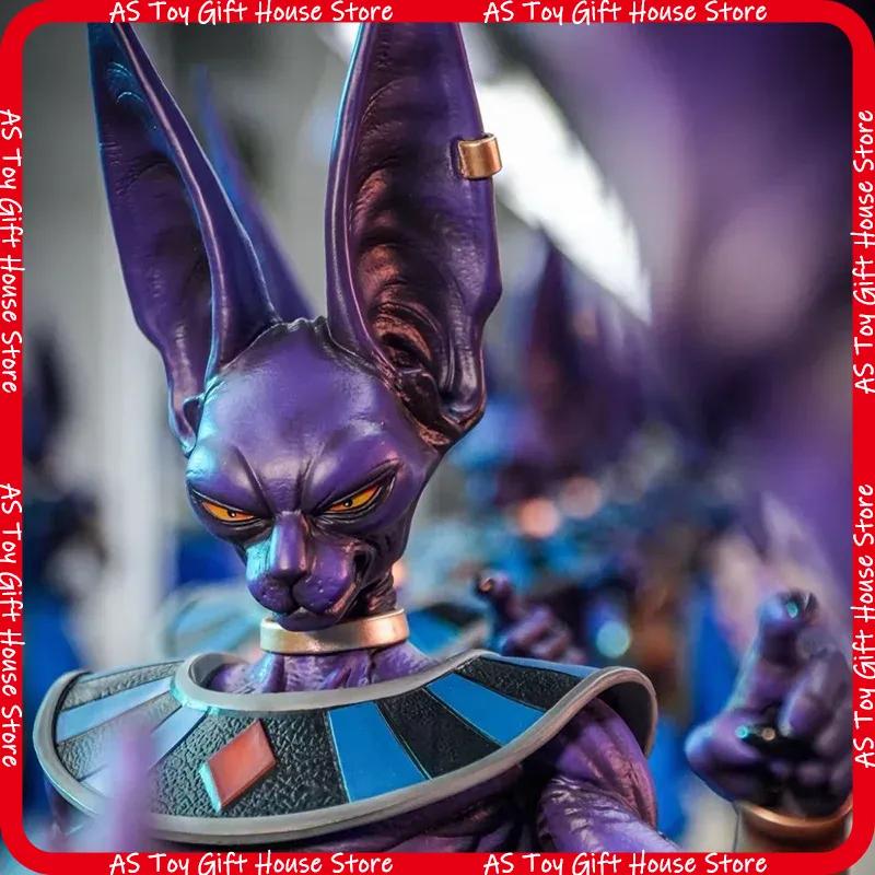 Dragon Ball New Beerus Action Figure 53Cm Anime God Of Destruction Jt Statue Collectible Toy Ornament Desktop Decoration Gift