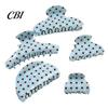 Sturdy Hair Claw Clip Back Head Claw, Strong Bite Force Clip, Dot Print Large for Women Anti-Slip Teeth Accessory Daily Wear Metal Spring