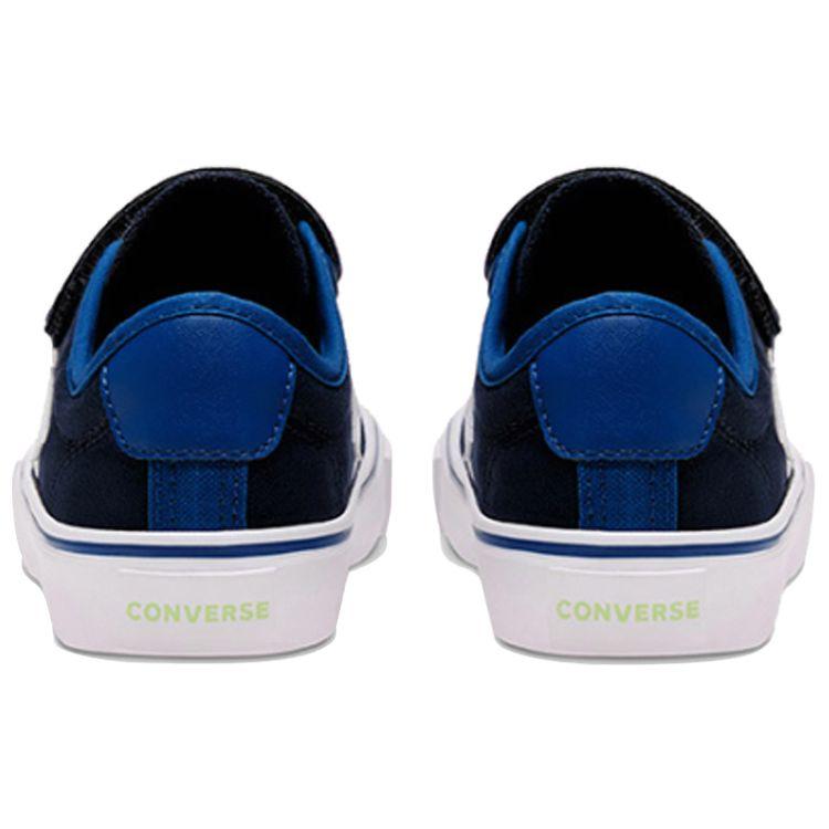 Converse Star Replay 3V Low Top Kids Skate Shoes Kids Sneakers Dark-Blue 667802C