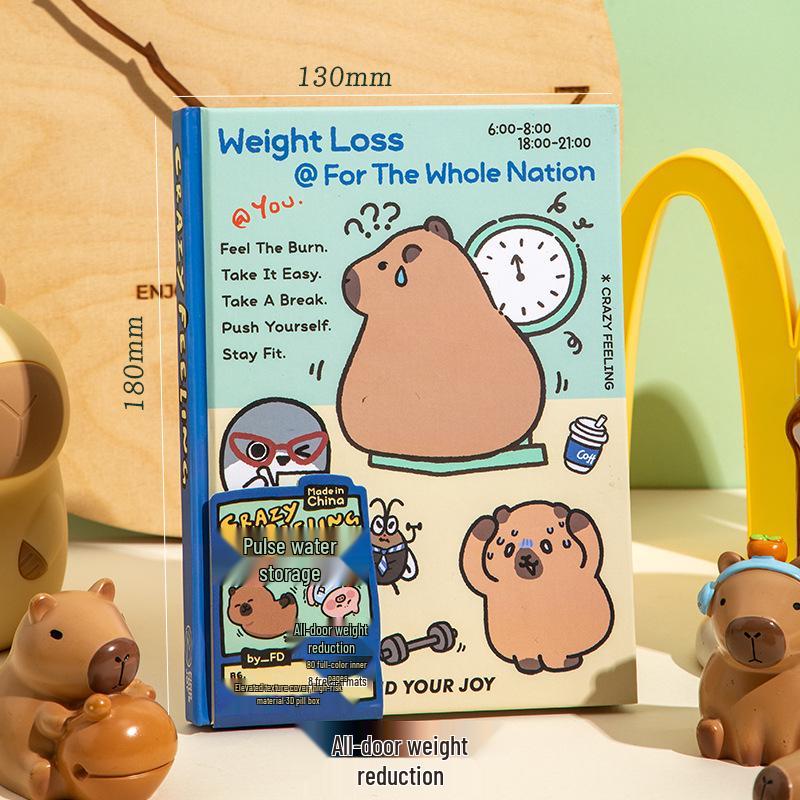 Cute Cartoon Zoo Notebook: Ideal Diary and Gift for Elementary Students