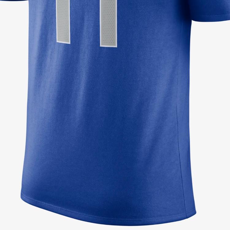 Nike Dallas Mavericks Luka Dončić No. 77 Breathable Casual Round Neck Short Sleeve T-Shirt Men Tops Blue CV8515-482