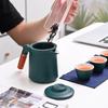 Jinge Coarse Pottery Portable Kung Fu Tea Set