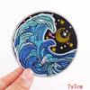Cartoon Patch Sun Moon Embroidered Patches DIY Iron On Patches For Clothing Jackets Jenas Backpack Sew Embroidery Badges Sticker