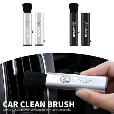 Car Telescopic Plastic Handle Wool Small Brush For F-SPORT ES RX NX LS UX LM LX GX LC RZ IS CT GS RC HS SC TX Accessories