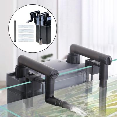Aquarium Außenfilter Behälterfilter Einstellbarer Wasserdurchfluss / Fass außerhalb des Aquariums für Meerwasser