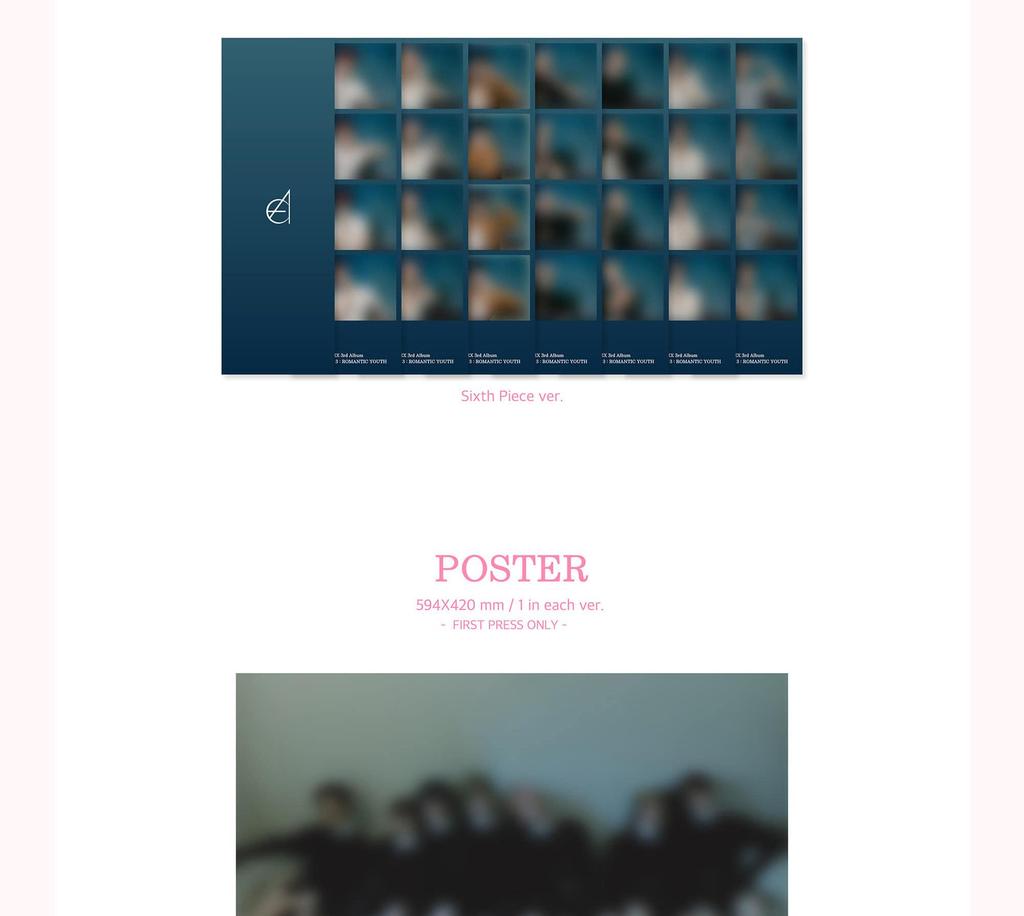 EPEX [Youth Cpater 3 : ROMANTIC YOUTH] 3rd Album