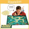 Brinquedo de Scrabble Portátil e Compacto Perfeito Para Noites de Jogos em Família e Brincadeiras Educativas