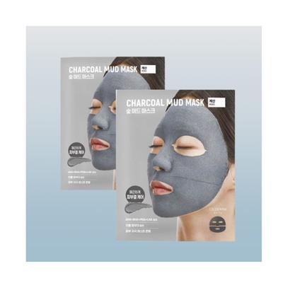 CELDEWMA Tägliche Aktivkohle-Schlammmaske 13gx2 Stück Porenpflege Elastizität
