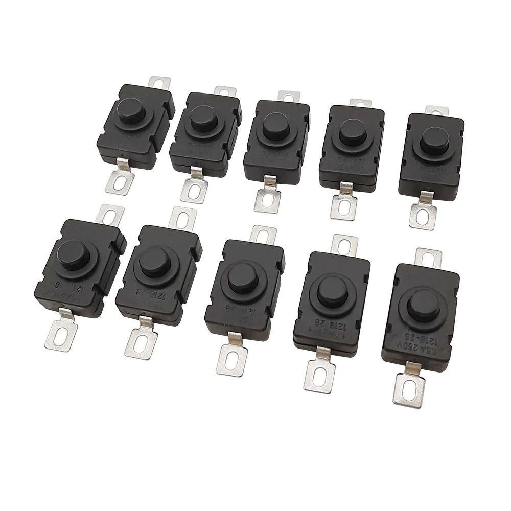 Mini Push Button KAN-28  Switch On Off Swtich Push-Button Switch Button Switch Torch Control Switch