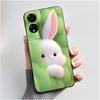 Phone Case For TCL 505 T509K T509A Bumper Black Shockproof Soft Casing Popular Lucky Cute White Furry Bear Pattern Cover