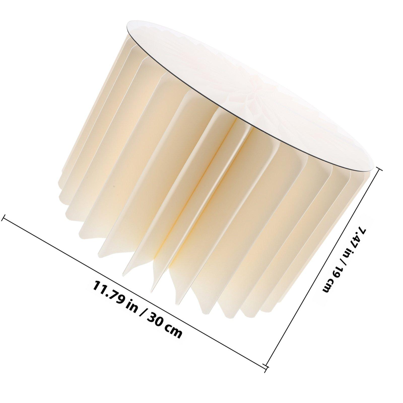 

Premium Foldable Cylinder Pedestal Stand for Dessert Display Wedding Table Centerpiece Party Backdrop Decoration Stand светло-желтого
