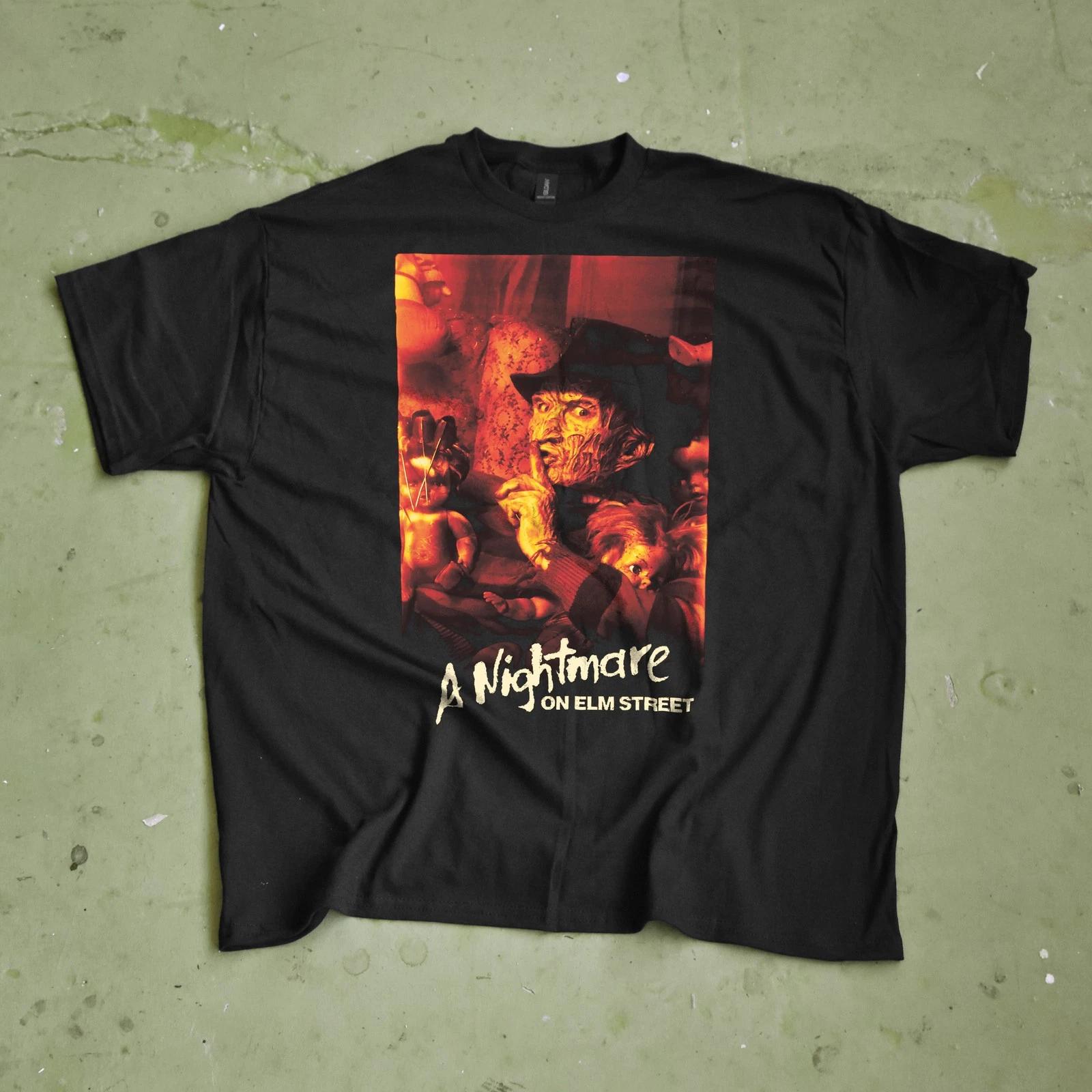 Freddy Krueger Horror Movie Tee, Unisex Tee, 80s Slasher Shirt, Halloween tee S