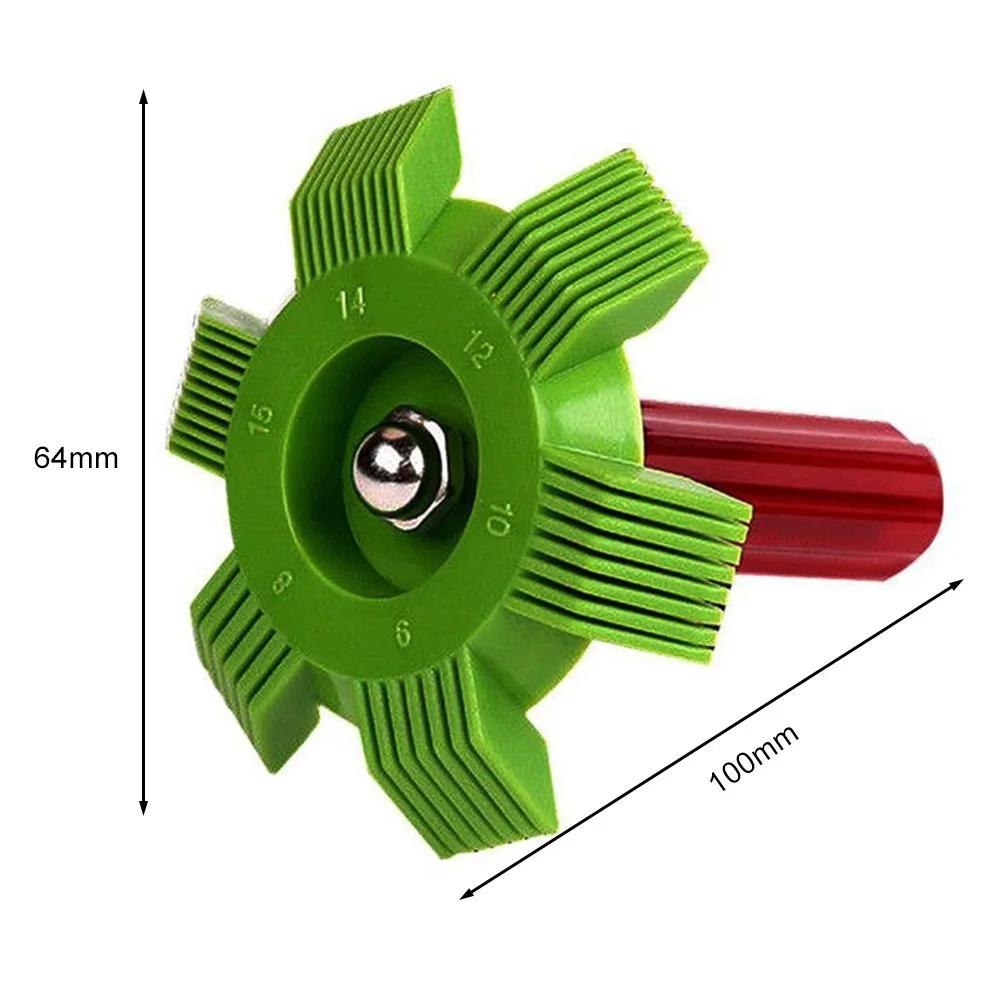 Universal Car Radiator Condenser Fin Comb Sets Air Conditioner Coil Straightener Hand Cleaning Tool Auto Cooling System Repair